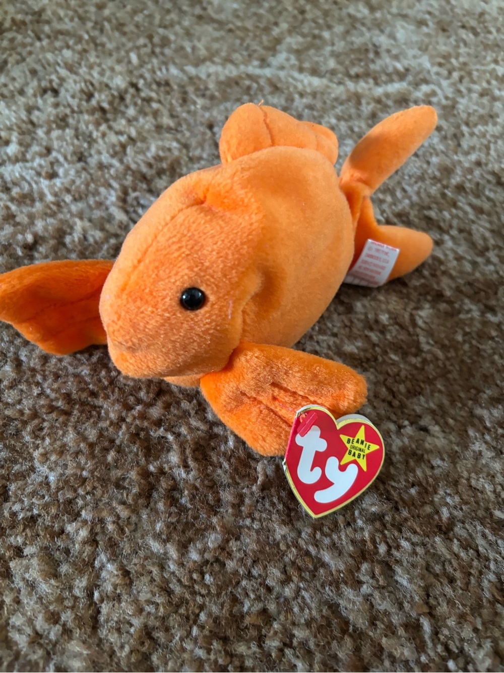 Ty Beanie Baby Goldie the Goldfish